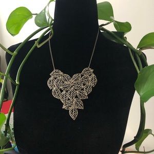 ✿ pile of leaves necklace ✿